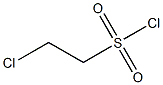 chloroethanesulfonyl chloride Structure