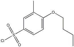4-butoxy-3-methylbenzene-1-sulfonyl chloride Structure