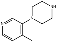 1-(4-methylpyridin-3-yl)piperazine Structure