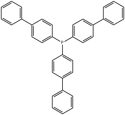 Phosphine, tris([1,1'-biphenyl]-4-yl)- Structure