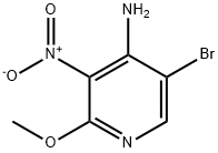 4-Pyridinamine, 5-bromo-2-methoxy-3-nitro- Structure