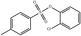 Benzenesulfonic acid, 4-methyl-, 2-chlorophenyl ester Structure
