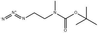 tert-Butyl (2-azidoethyl)(methyl)carbamate Structure
