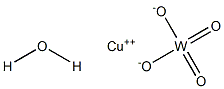 copper(ii) tungstate hydrate Structure