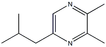 2,3-Dimethyl-5-isobutylpyrazine Structure