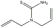 diallyl thiourea Structure