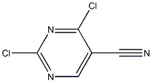 2,4-dichloropyrimidine-5-carbonitrile Structure