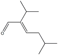 5-Methyl-2-isopropyl-2-hexenal Structure