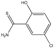 5-chloro-2-hydroxybenzenecarbothioamide Structure