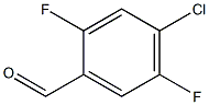 4-Chloro-2,5-difluorobenzaldehyde Structure