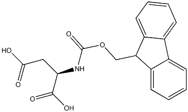 FMOC-D-aspartate Structure