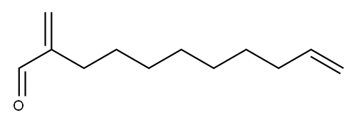 2-Methylene-10-undecenal Structure