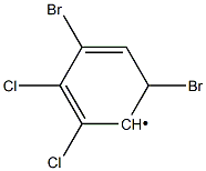 4,6-Dibromo-2,3-dichlorophenyl Structure