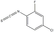 4-CHLORO-2-FLUOROPHENYL ISOTHIOCYANATE 97% Structure