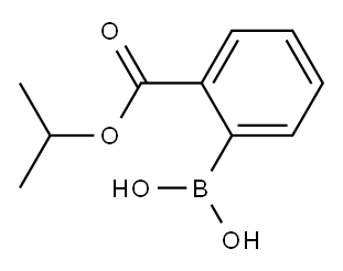 2-(ISOPROPOXYCARBONYL)PHENYLBORONIC ACID Structure