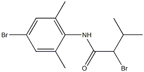 2-bromo-N-(4-bromo-2,6-dimethylphenyl)-3-methylbutanamide Structure
