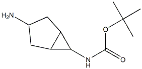 tert-butyl (3-aminobicyclo[3.1.0]hexan-6-yl)carbamate Structure