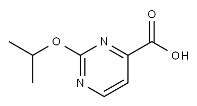 2-Isopropoxypyrimidine-4-carboxylic acid Structure