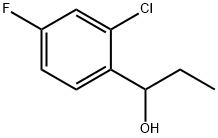 1-(2-chloro-4-fluorophenyl)propan-1-ol Structure
