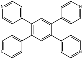 4-(2,4,5-tripyridin-4-ylphenyl)pyridine Structure