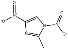 2-Methyl-1,4-dinitroimidazole Structure