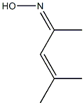 4-Methyl-3-penten-2-one oxime Structure