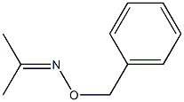 2-Propanone, O-(phenylmethyl)oxime Structure