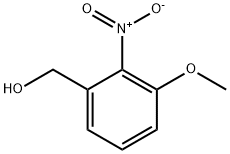 (2-Nitro-3-Methoxy-phenyl)-Methanol Structure