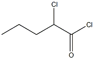 2-chloropentanoyl chloride Structure