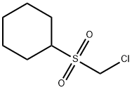 (chloromethylsulfonyl)cyclohexane Structure