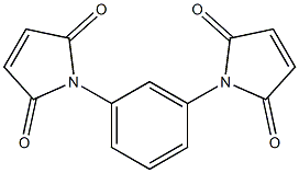N,N'-m-Phenylenedimaleimide Structure