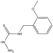 3-amino-1-[(2-methoxyphenyl)methyl]thiourea Structure