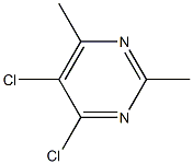 4-Chloro-5-chloro-2,6-dimethylpyrimidine Structure