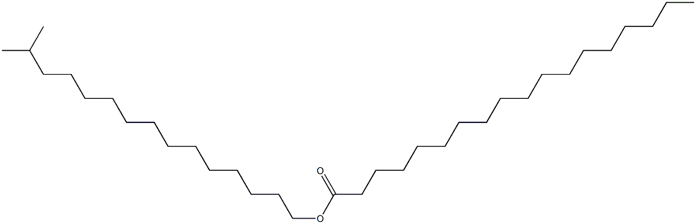 Isohexadecyl stearate Structure