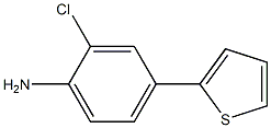 2-chloro-4-thien-2-ylaniline Structure