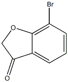 7-bromo-2,3-dihydro-1-benzofuran-3-one Structure