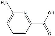 6-aminopyridine-2-carboxylic acid Structure