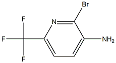 3-Amino-2-bromo-6-(trifluoromethyl)pyridine Structure