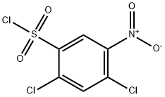 Benzenesulfonyl chloride, 2,4-dichloro-5-nitro- Structure