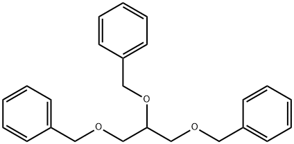 Benzene, 1,1',1''-[1,2,3-propanetriyltris(oxymethylene)]tris- Structure