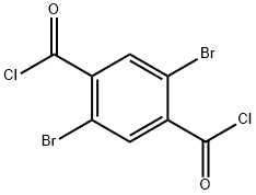 1,4-Benzenedicarbonyl dichloride, 2,5-dibromo- Structure