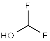 Methanol, difluoro- (6CI,8CI,9CI) Structure