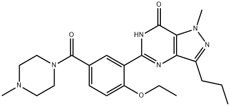 Desmethyl Fondenafil Structure
