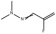 2-Propenal, 2-fluoro-, 2,2-dimethylhydrazone Structure