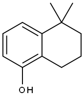 1-Naphthalenol, 5,6,7,8-tetrahydro-5,5-dimethyl- Structure