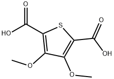 2,5-Thiophenedicarboxylic acid, 3,4-dimethoxy- Structure