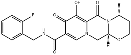 Dolutegravir 4-Desfluoro Impurity Structure