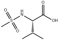 2-methanesulfonamido-3-methylbutanoic acid Structure