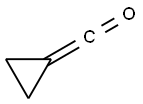 Methanone, cyclopropylidene- Structure