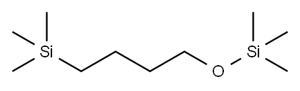 Silane, trimethyl[4-(trimethylsilyl)butoxy]- Structure